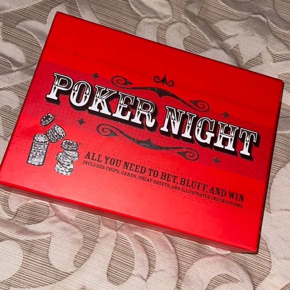 NEW ~ Poker Night ~ All You Need to Bet, Bluff, and Win ~ Never Used - Picture 14 of 16